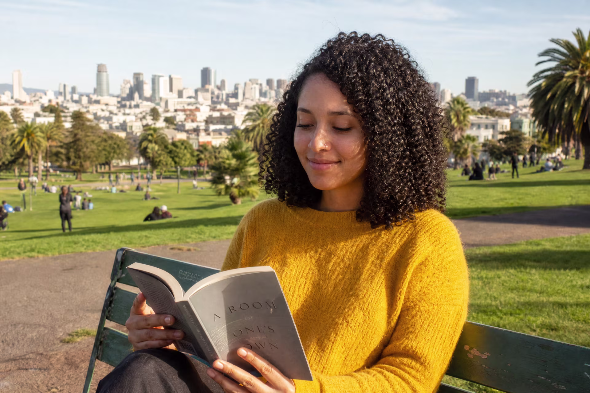 Person at peace after San Francisco emotion regulation therapy near me in San Francisco, CA
