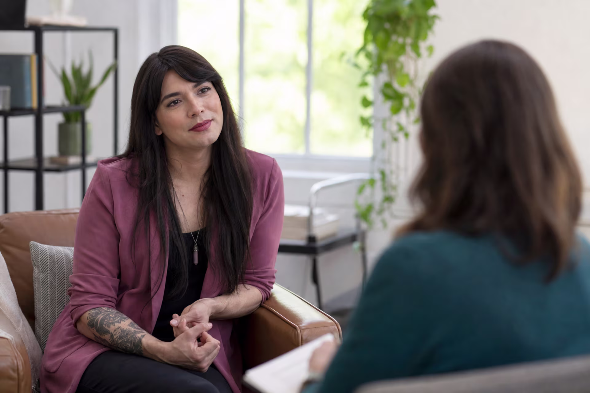 Gender identity counseling in San Francisco, California — client in affirming gender identity therapy