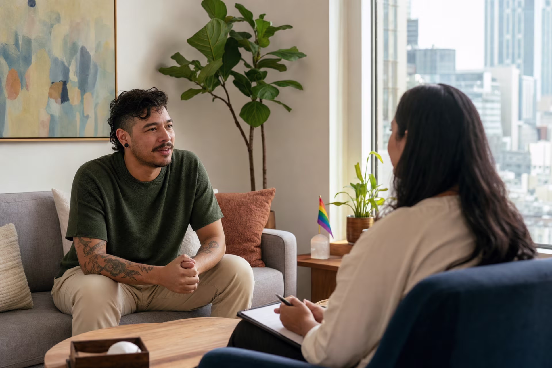 LGBTQ+ therapy in San Francisco — LGBTQ+ affirming therapists and counseling at Bay Area CBT Center