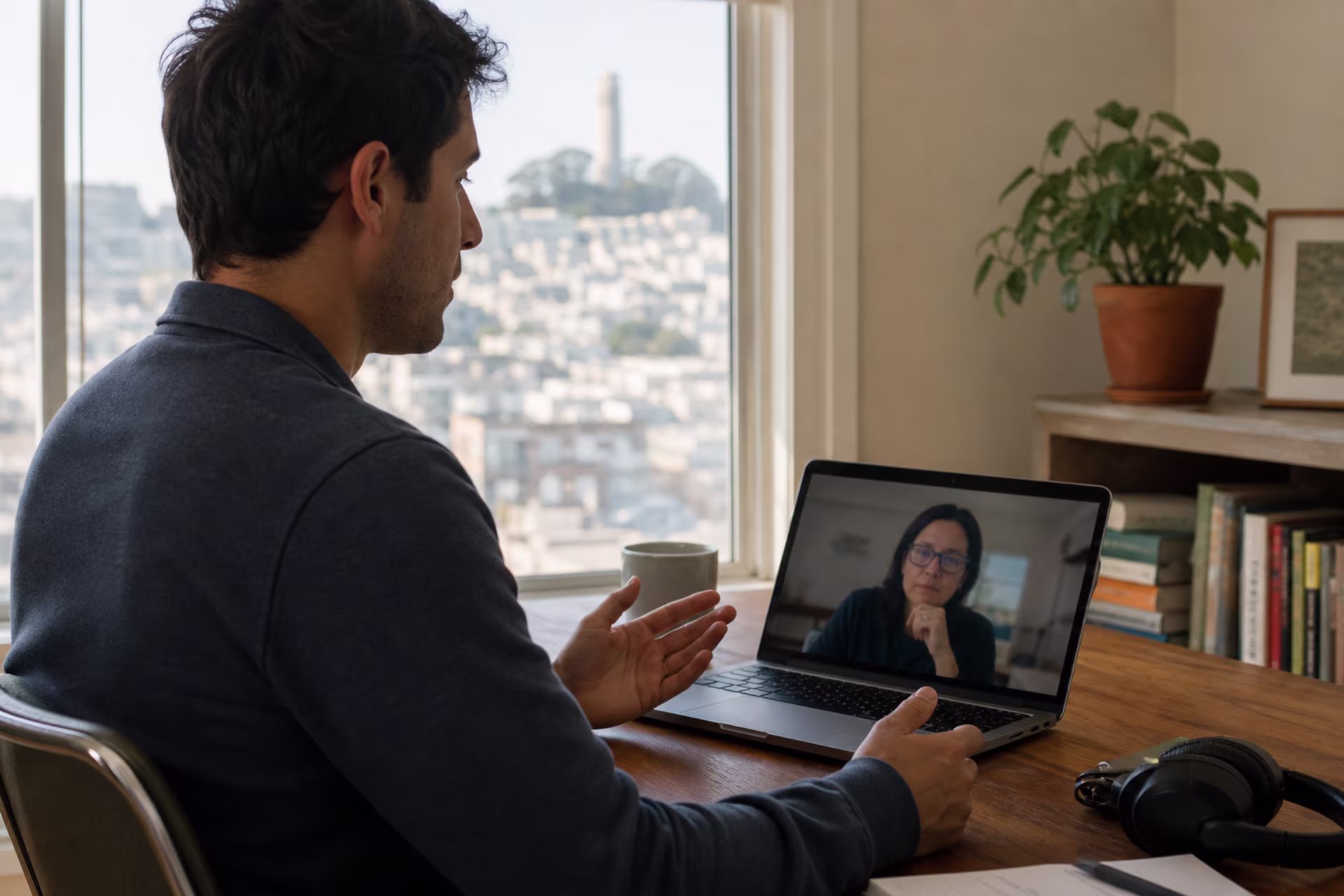 Online life transitions therapy and counseling San Francisco Bay Area and California