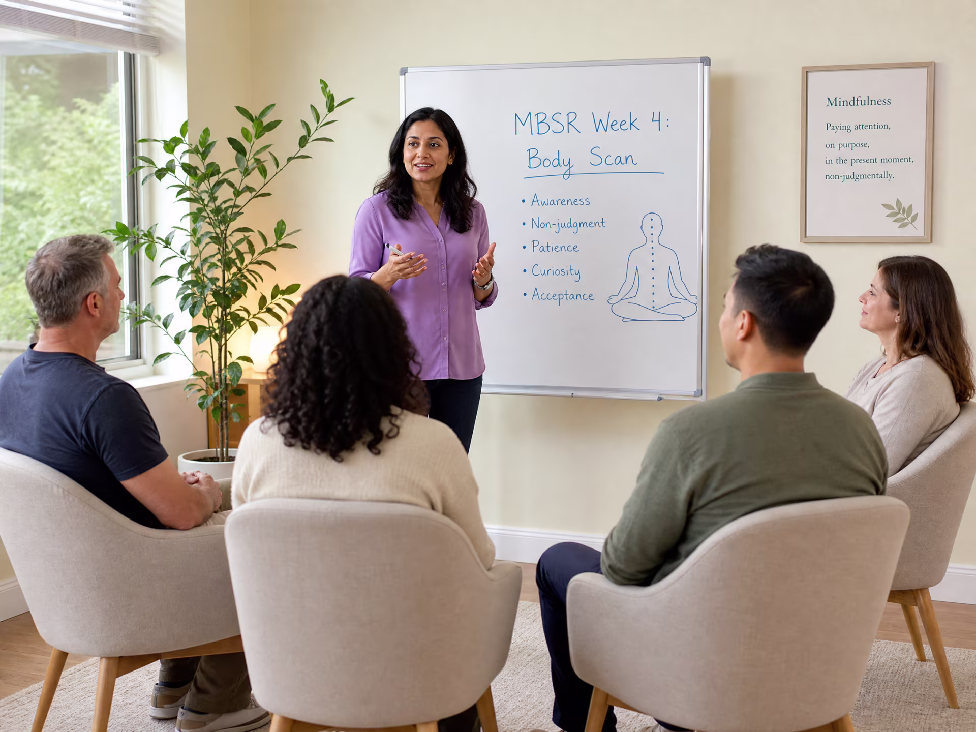 MBSR group program session in San Francisco near me in San Francisco, CA
