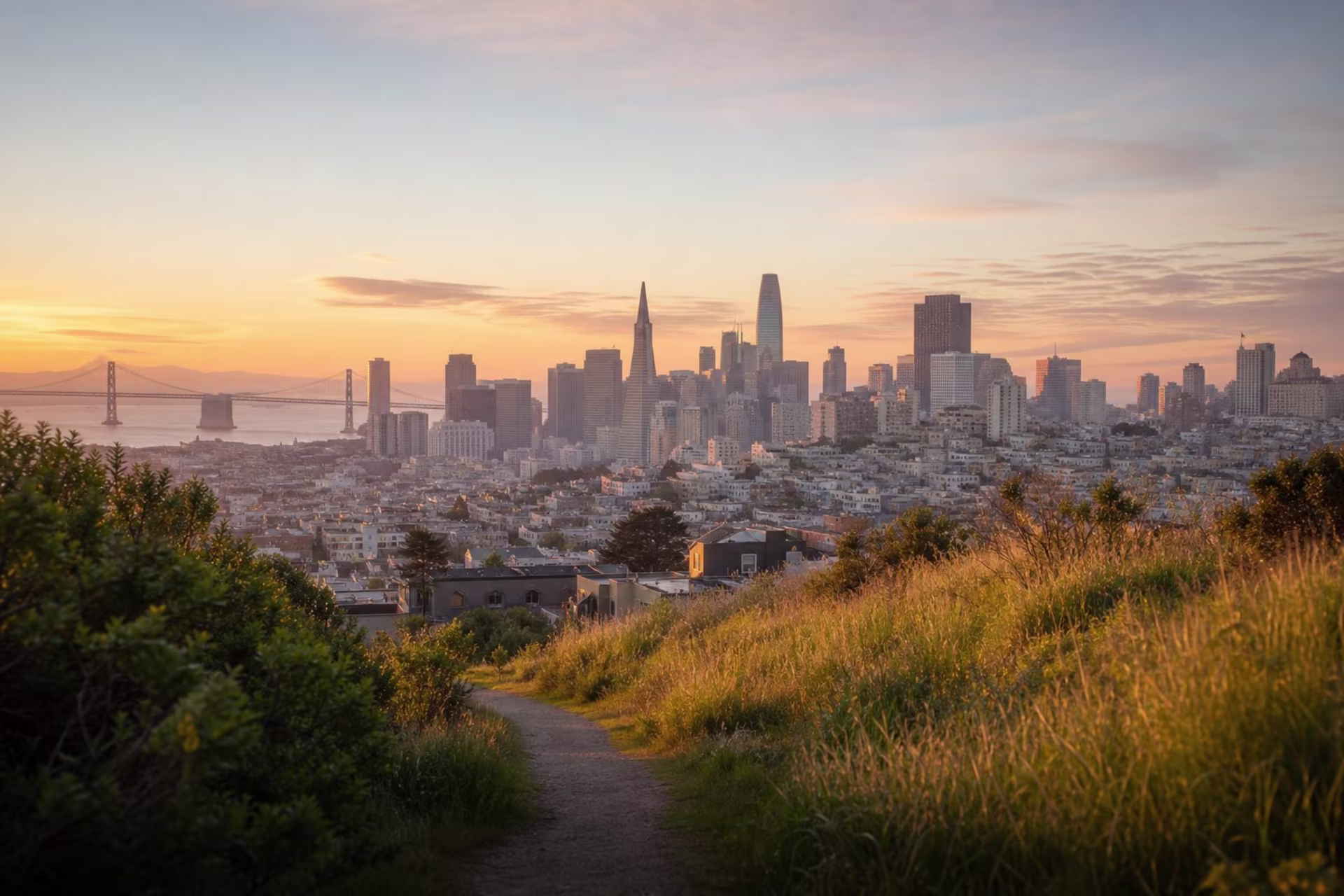 San Francisco skyline — book panic disorder treatment near me at Bay Area CBT Center near me in San Francisco, CA