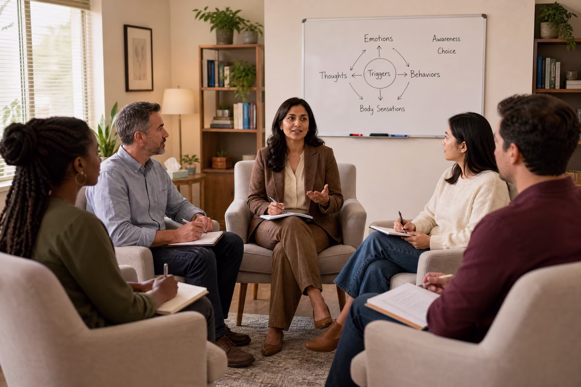 Intensive outpatient PE therapy program group session in San Francisco near me in San Francisco, CA