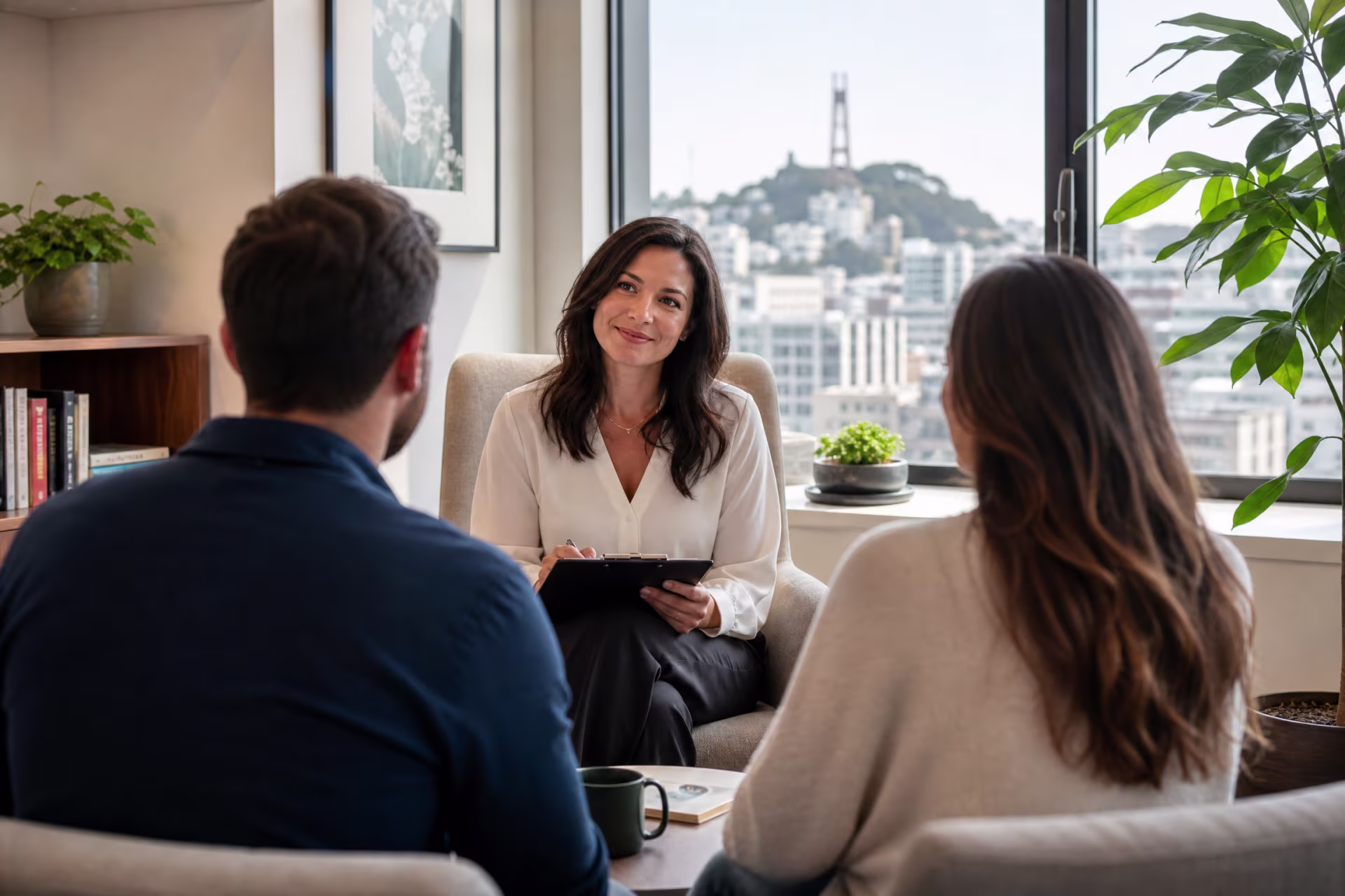 Relationship counselor near me in San Francisco helping with conflict patterns
