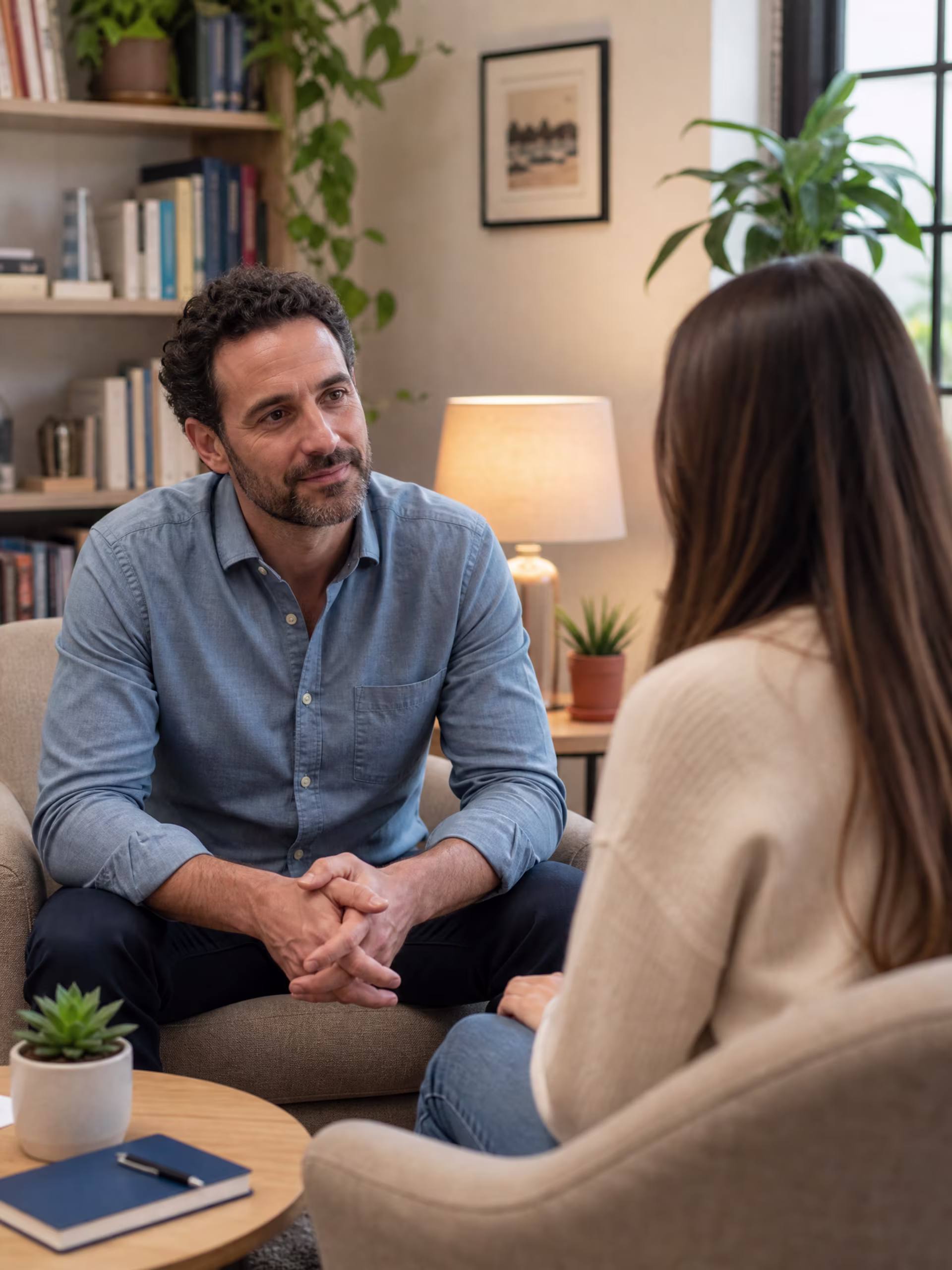San Francisco schema therapist during a schema-focused psychotherapy session near me in San Francisco, CA