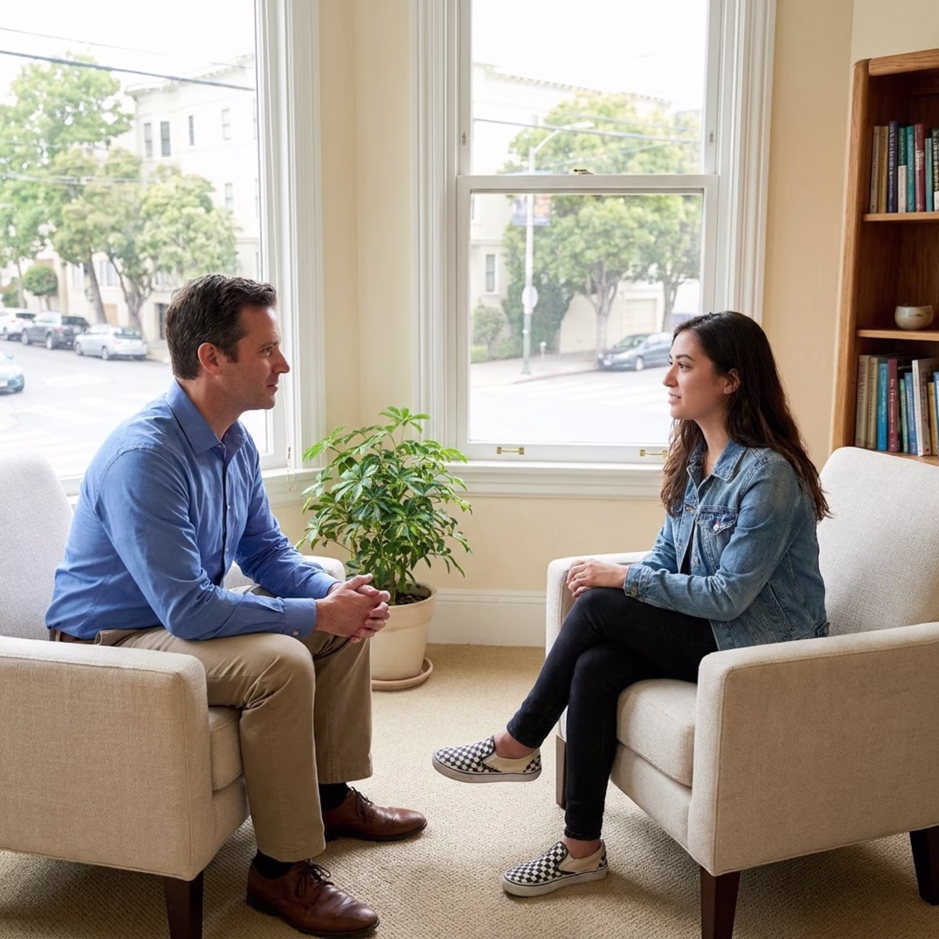 San Francisco social anxiety therapist — supportive social phobia psychotherapy