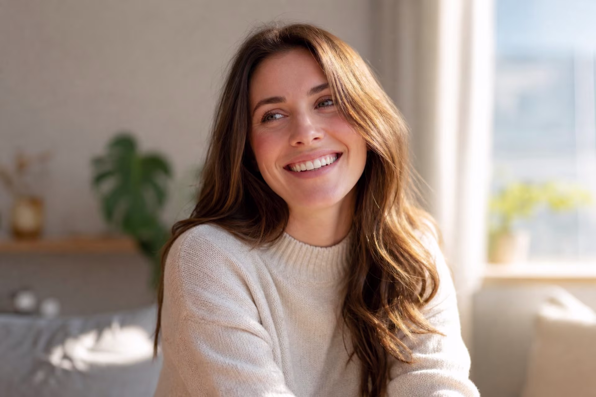 Person feeling calmer after San Francisco stress therapy near me in San Francisco, CA