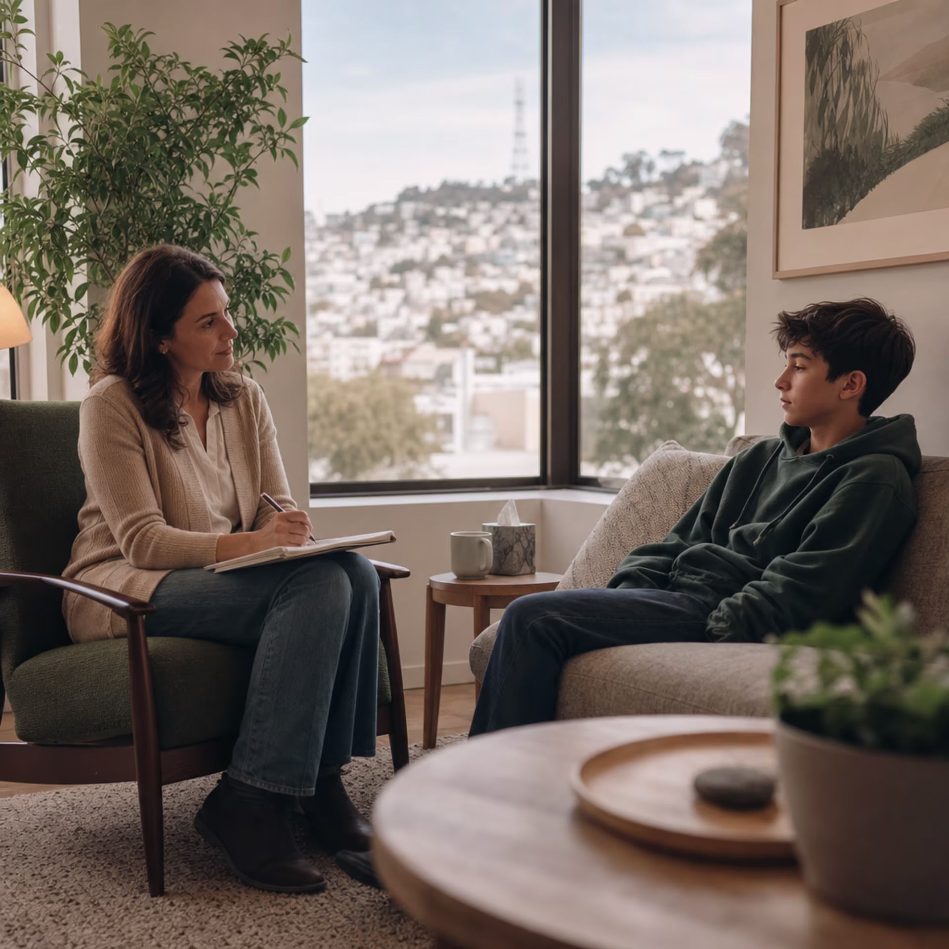 Adolescent therapist in San Francisco — Bay Area CBT Center teen therapy