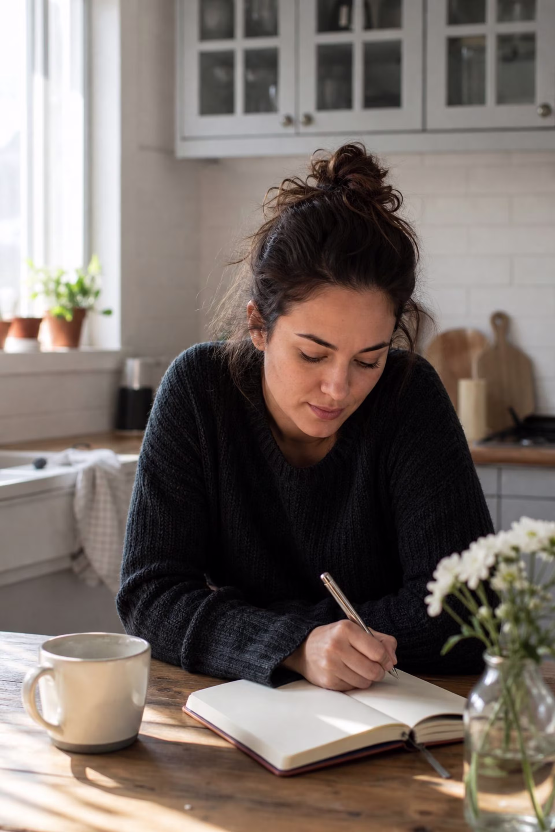 Person at peace after San Francisco work stress therapy