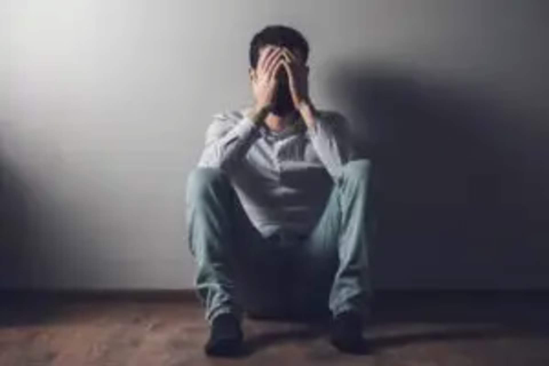 A person feeling overwhelmed and scared, with a sense of intense worry and guilt
