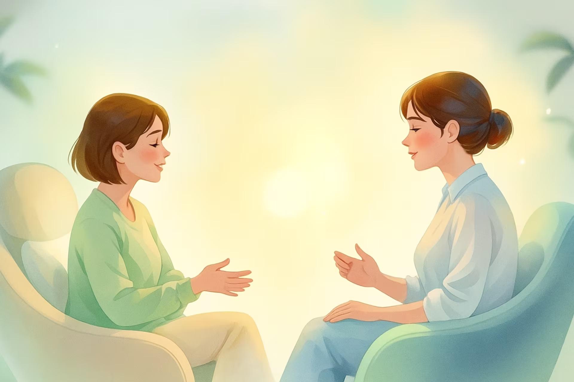 An illustration depicting the concept of interpersonal and social rhythm therapy.
