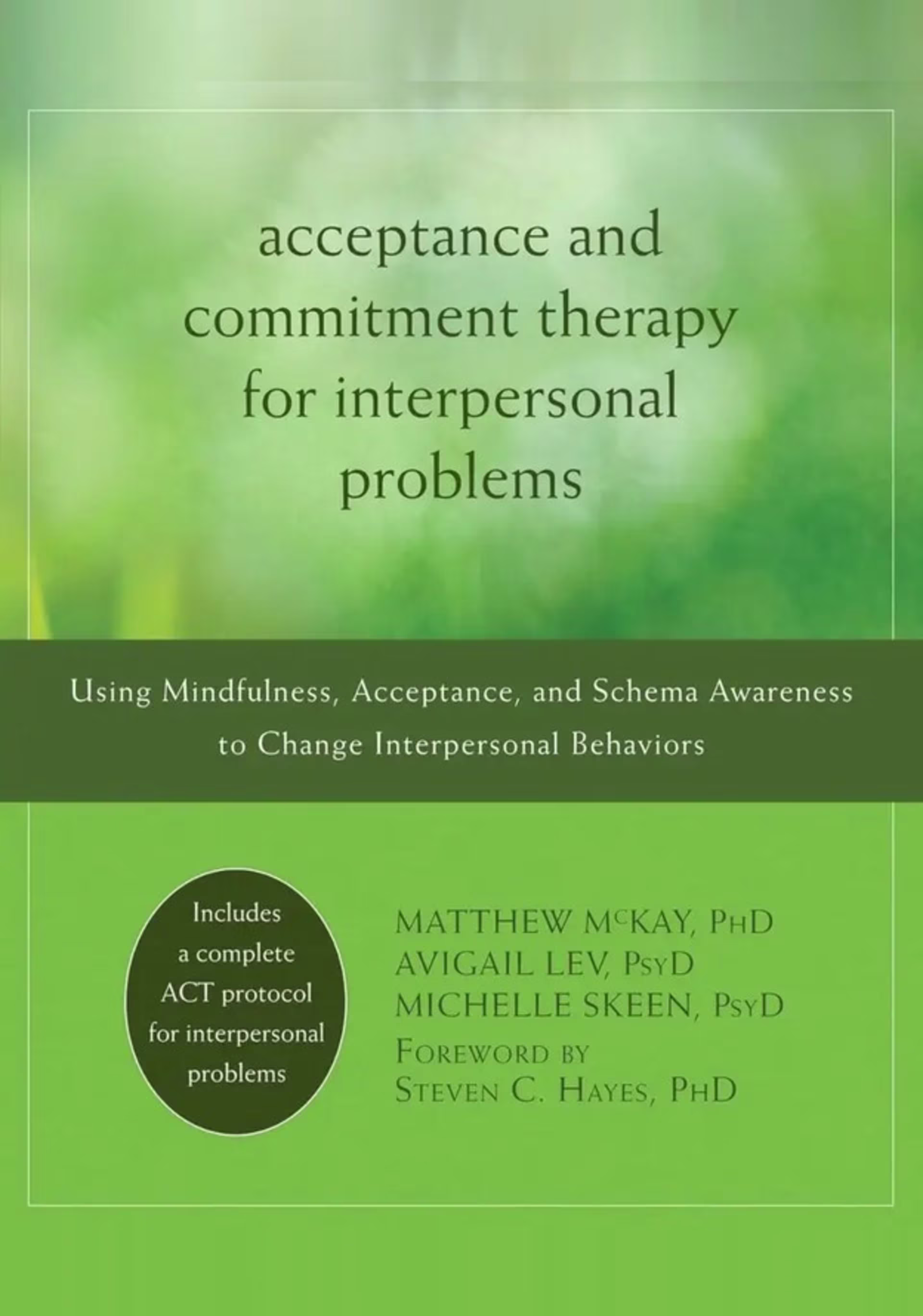Book cover for ACT for Interpersonal Problems