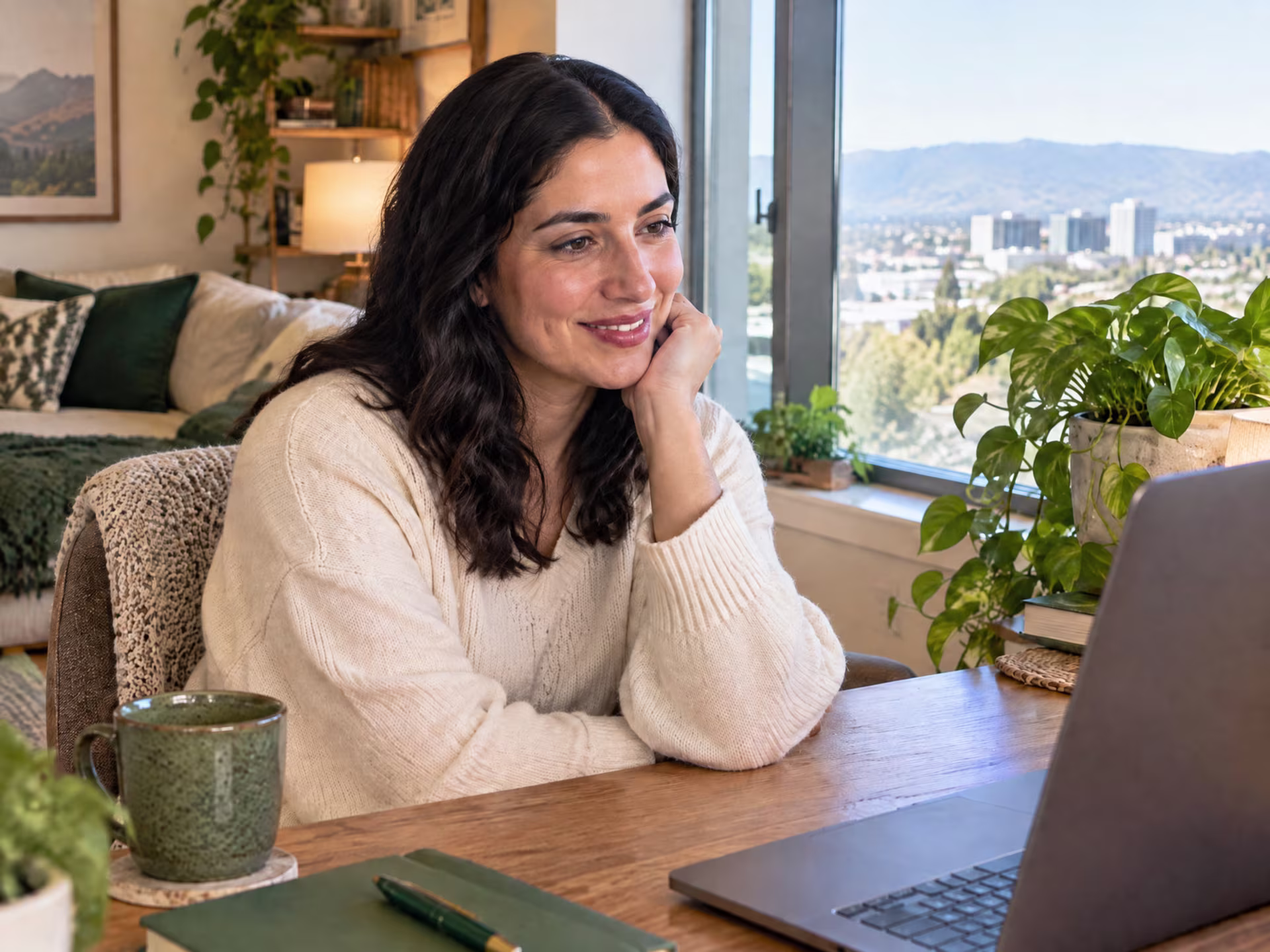 Young woman searching for depression therapy in San Jose near me