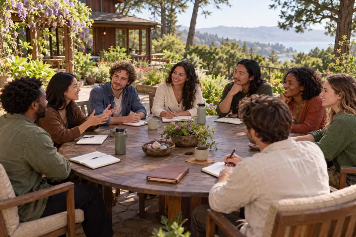 Retreat participants — 07 relapse prevention and integration into daily life