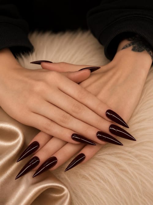 Lin nail artist stiletto nail set