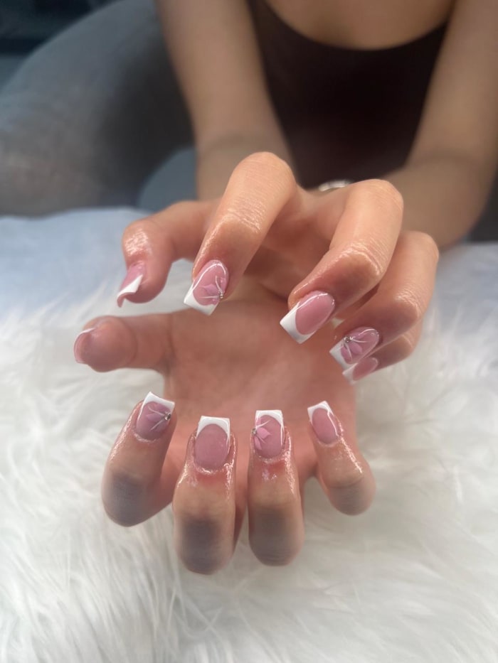Lin nail artist square nail set