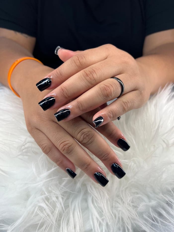 Lin nail artist square nail set