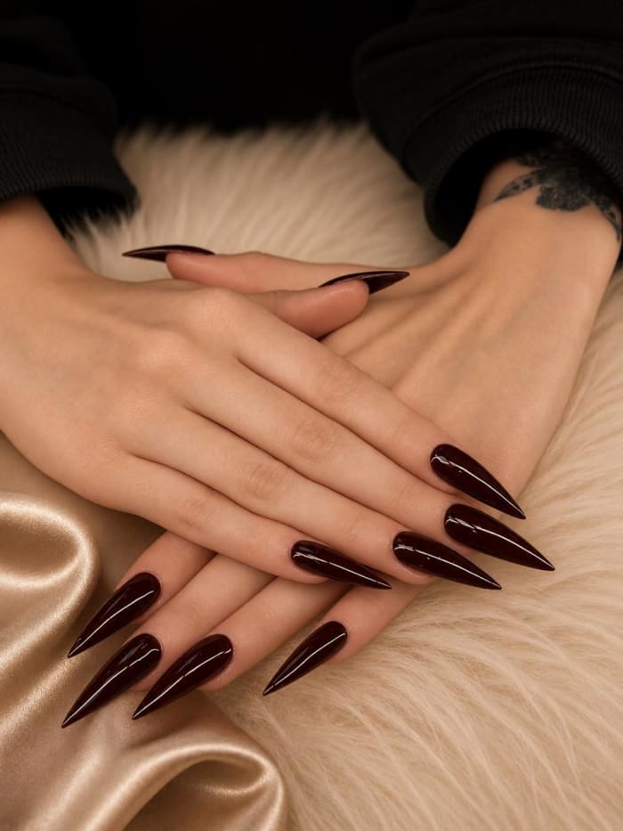 Lin nail artist stiletto nail set