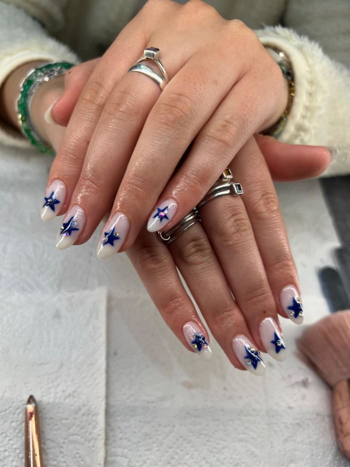Lin nail artist square nail set