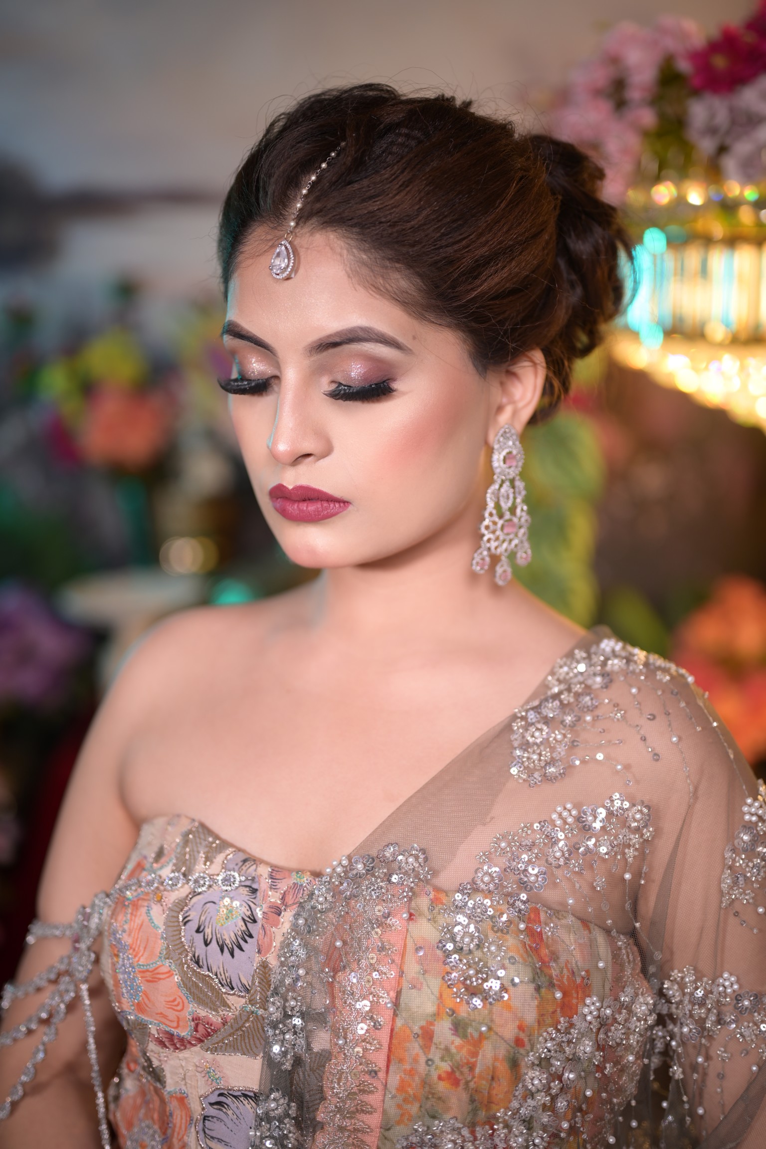 Best bridal makeup service for Indian weddings near me.