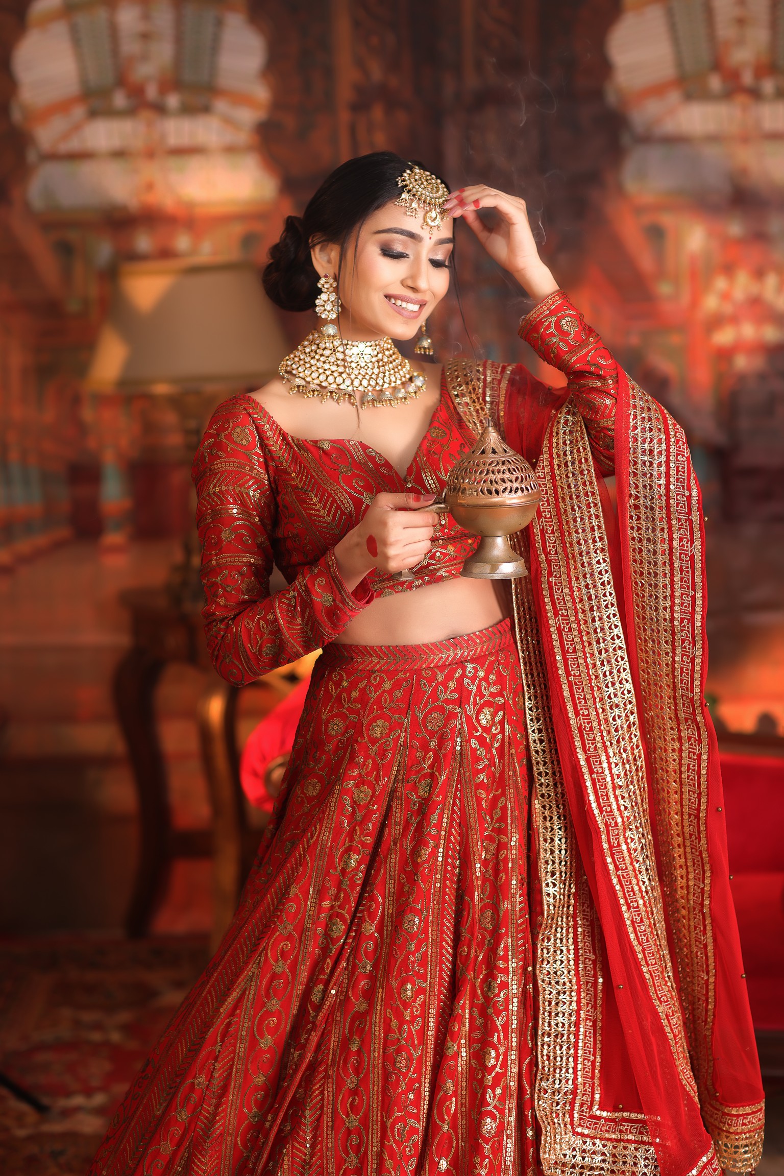 Best Indian bridal makeup and hairstyle services near me.