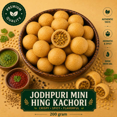 Special Jodhpuri Mini Hing Kachori 200g pack