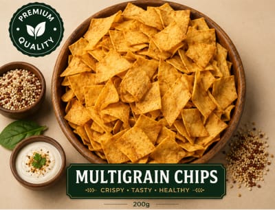 Special Multigrain Chips(Ground Nut) 200g pack