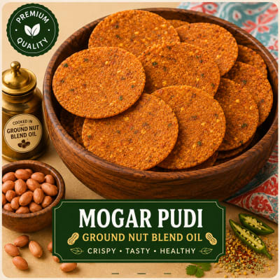 Special Jodhpuri Mogar Pudi(Ground Nut) 200g pack