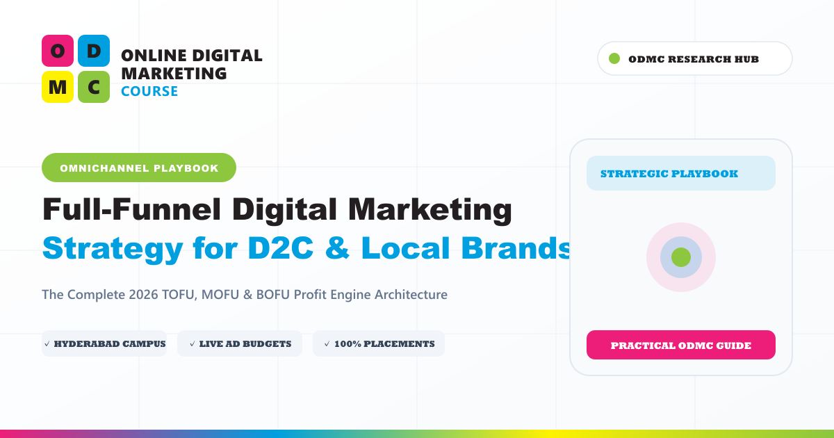 The 2026 Full-Funnel Digital Marketing Strategy for E-Commerce, D2C, and Local Businesses