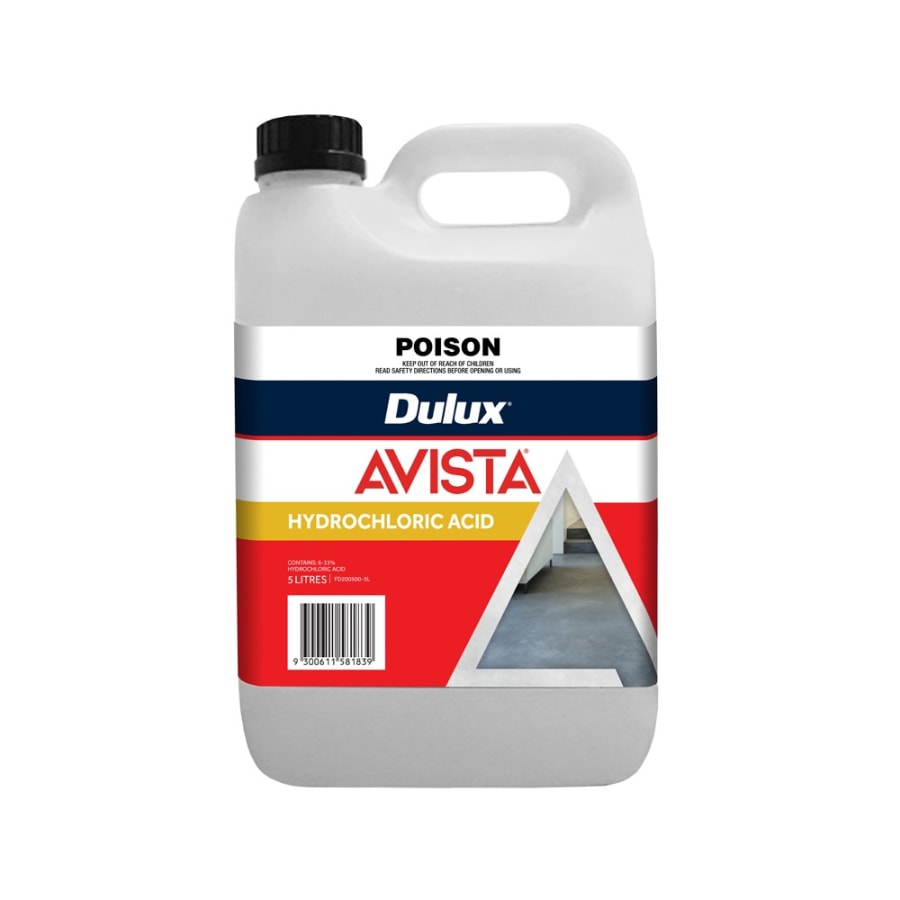 Dulux Avista Hydrochloric Acid 5L