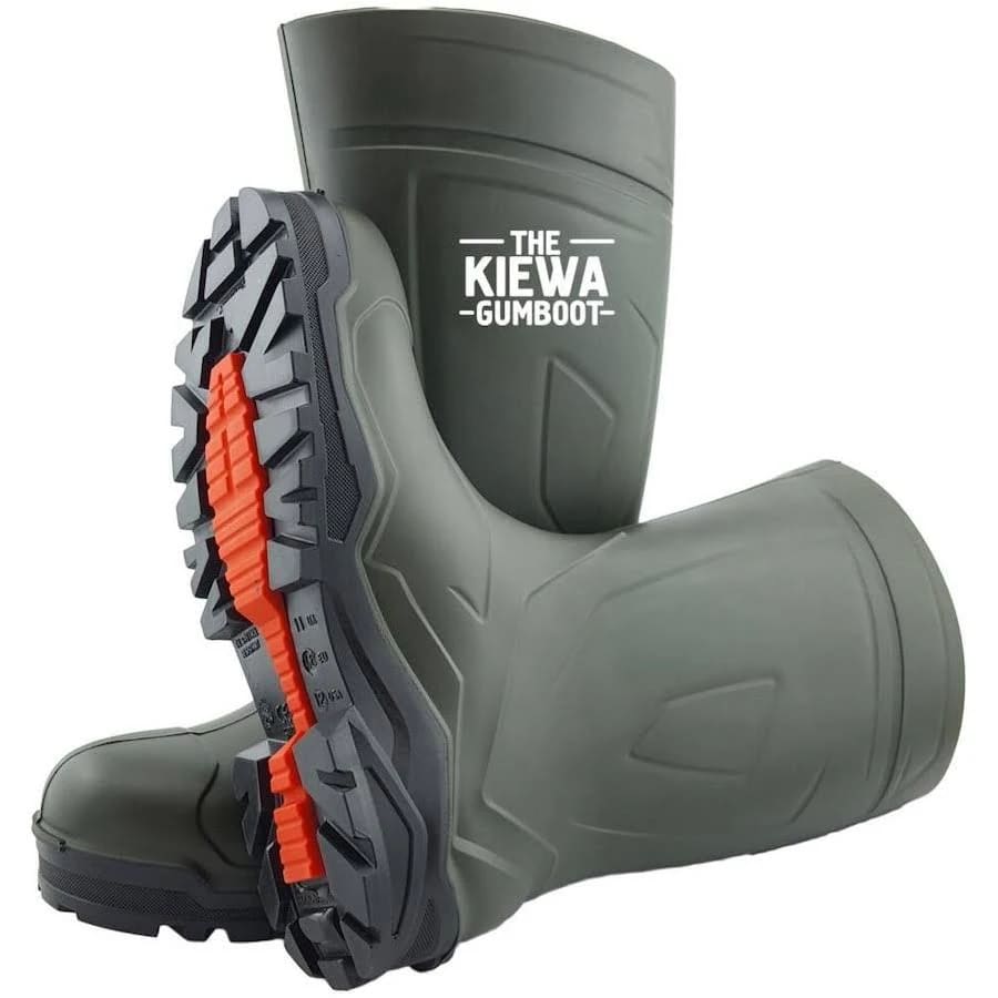 Kiewa Steel Cap Gum Boots - Anti-bacterial
