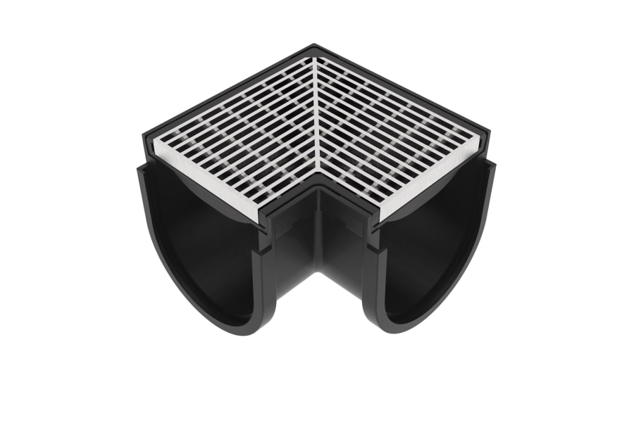 Storm Drain Corner 316 Architectural Grate