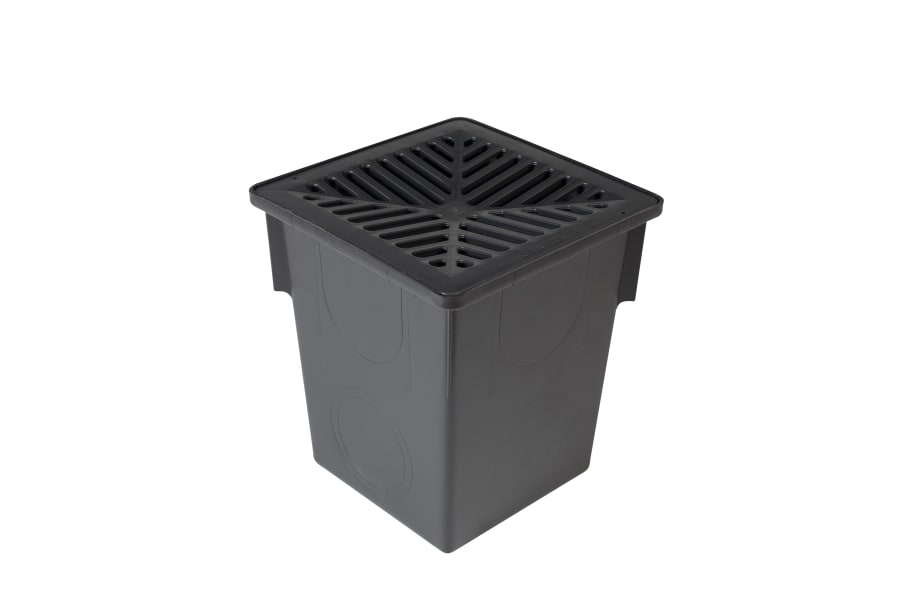 Series 250 Pit Black Concave Grate