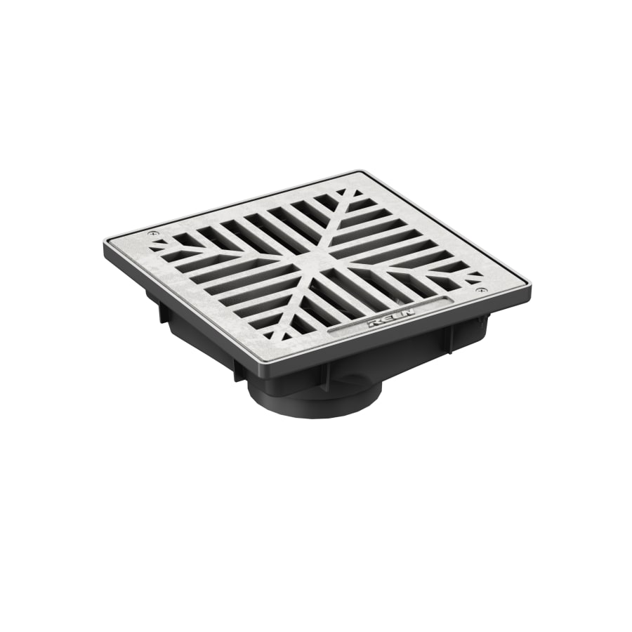 200 Series RELN Uni-Pit Vortex™ Plain Aluminium Grate