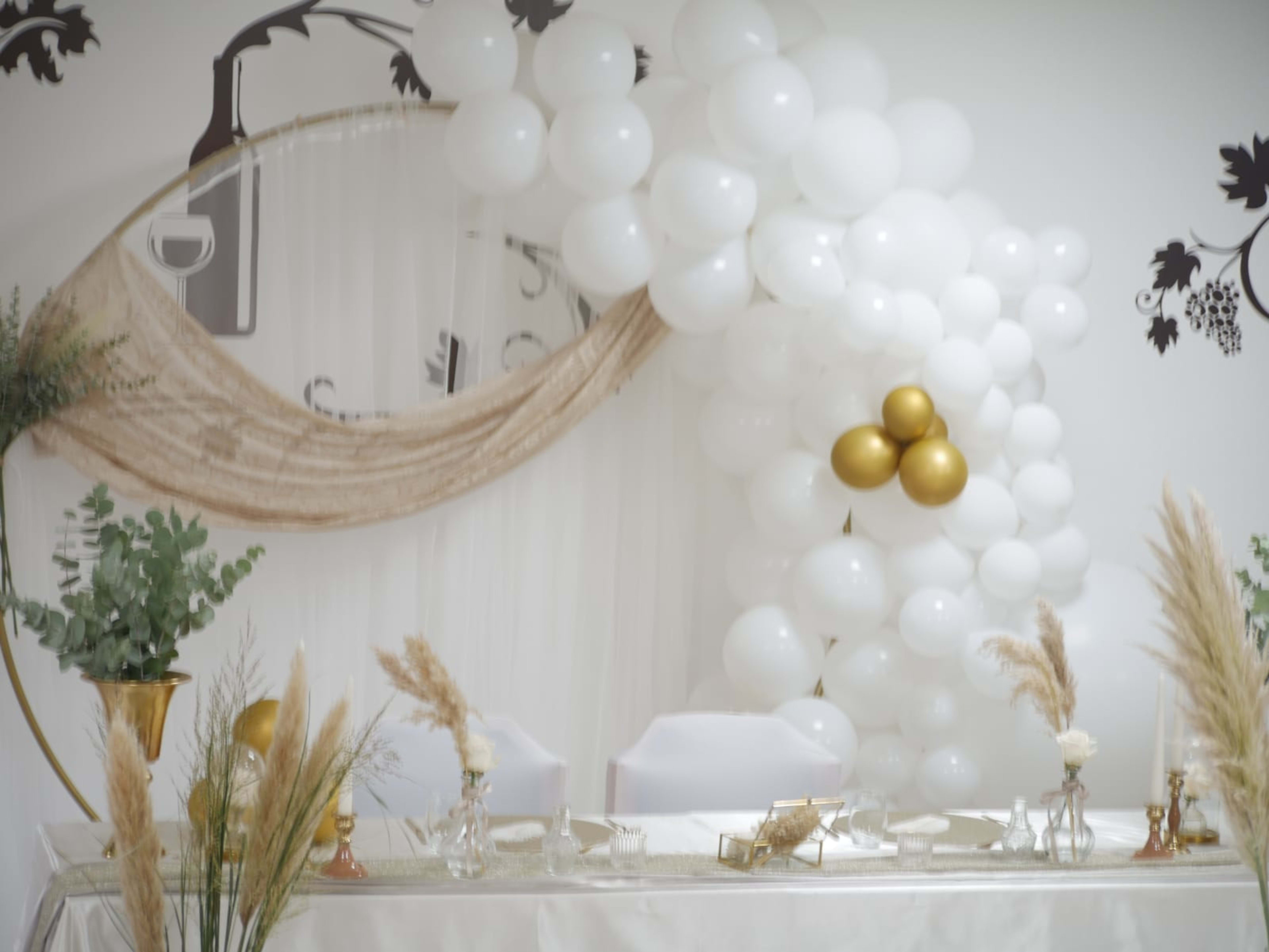 Festlich geschmückter Hochzeitstisch FestZeit