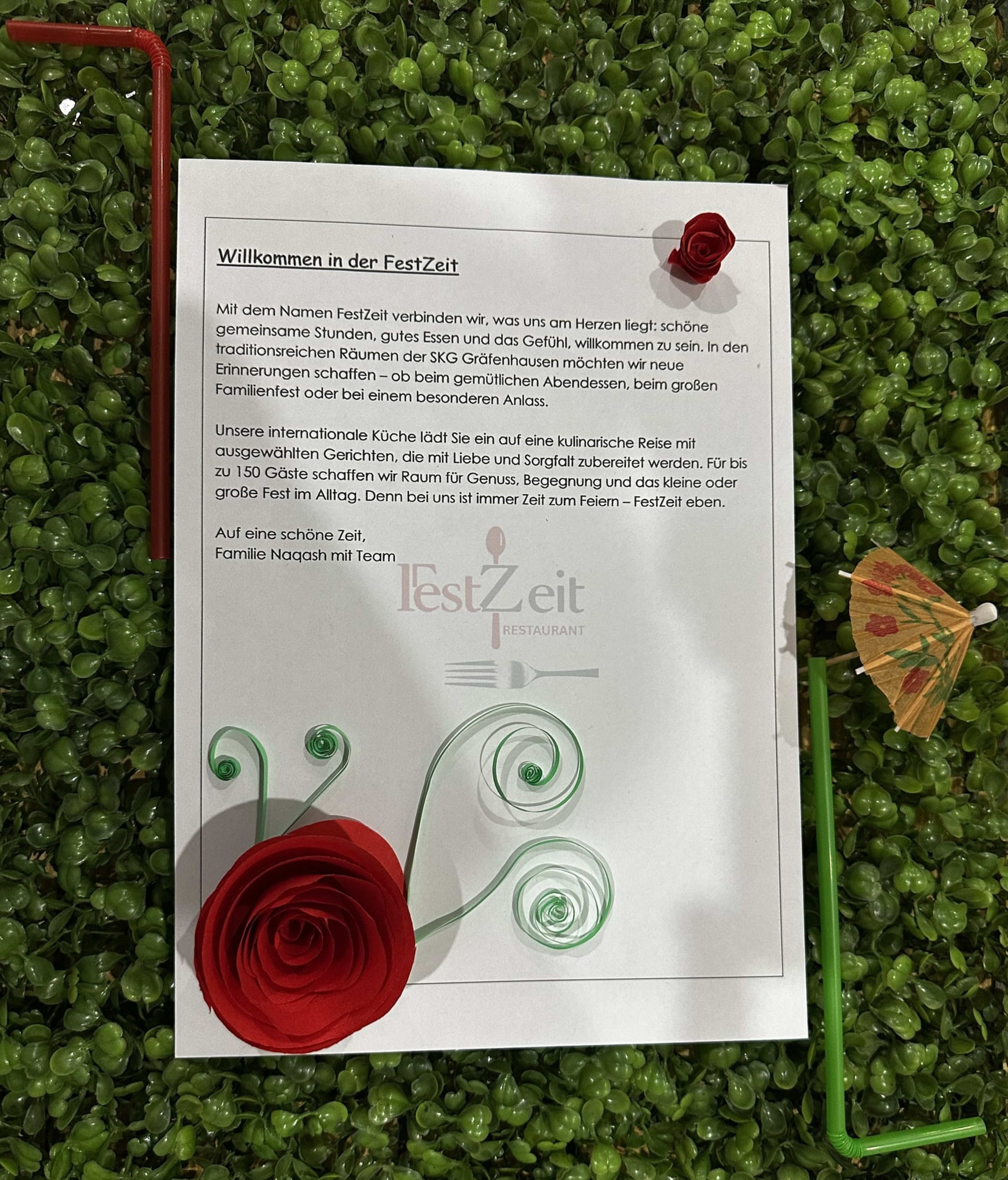 FestZeit Restaurant Gastfreundschaft & Willkommen
