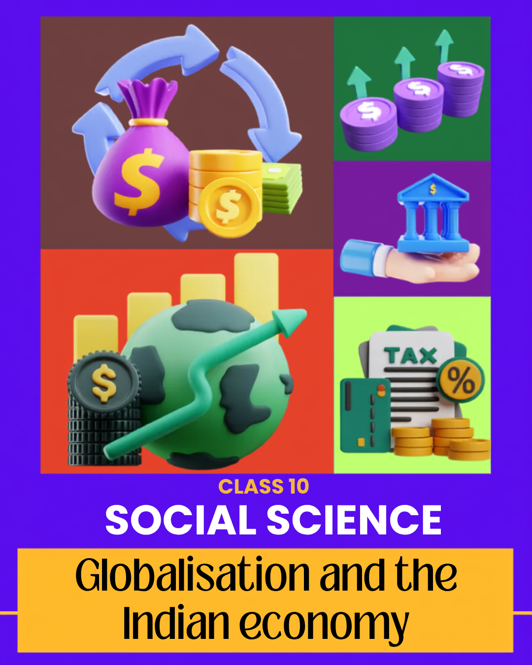 Cover for Class 10 SST - Globalisation and the Indian Economy