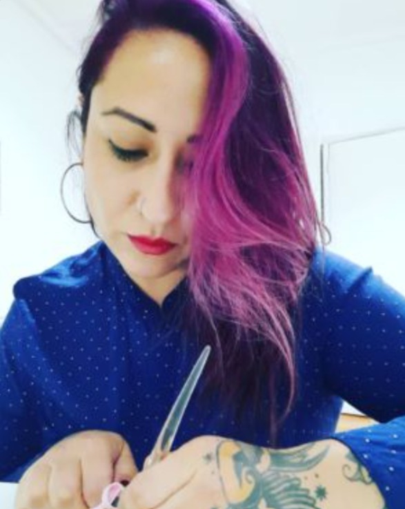 Graciela Calixto trabajando en Toque Perfecto