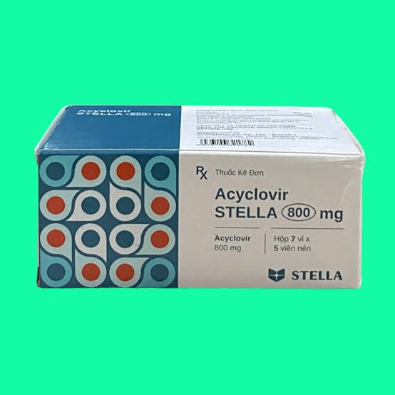  ACYCLOVIR STELLA 800MG