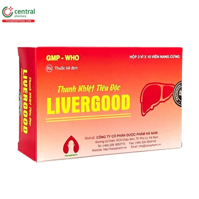 THANH NHIỆT TIÊU ĐỘC LIVERGOOD