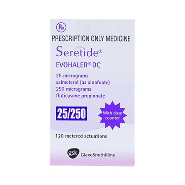 Seretide Evohaler DC 25/250 mcg