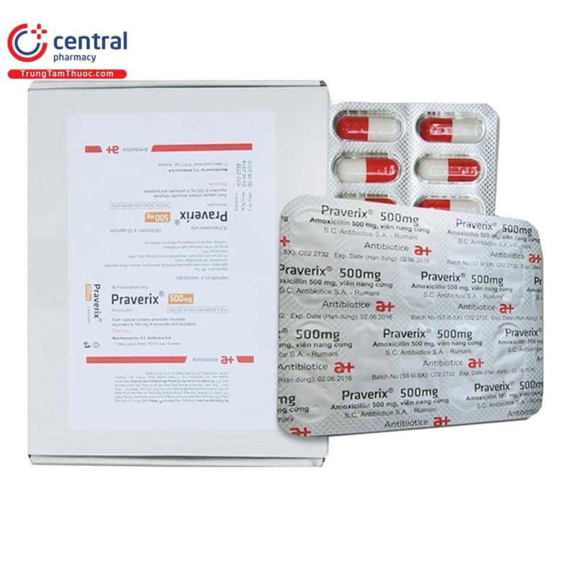 PRAVERIX 500MG