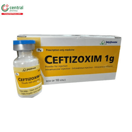 CEFTIZOXIM 1G