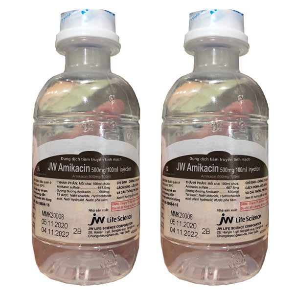 JW AMIKACIN 500MG/100ML INJECTION