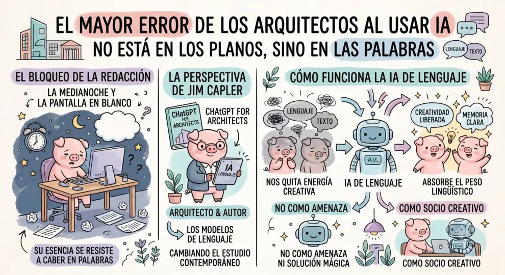 Error de arquitectos al usar inteligencia artificial