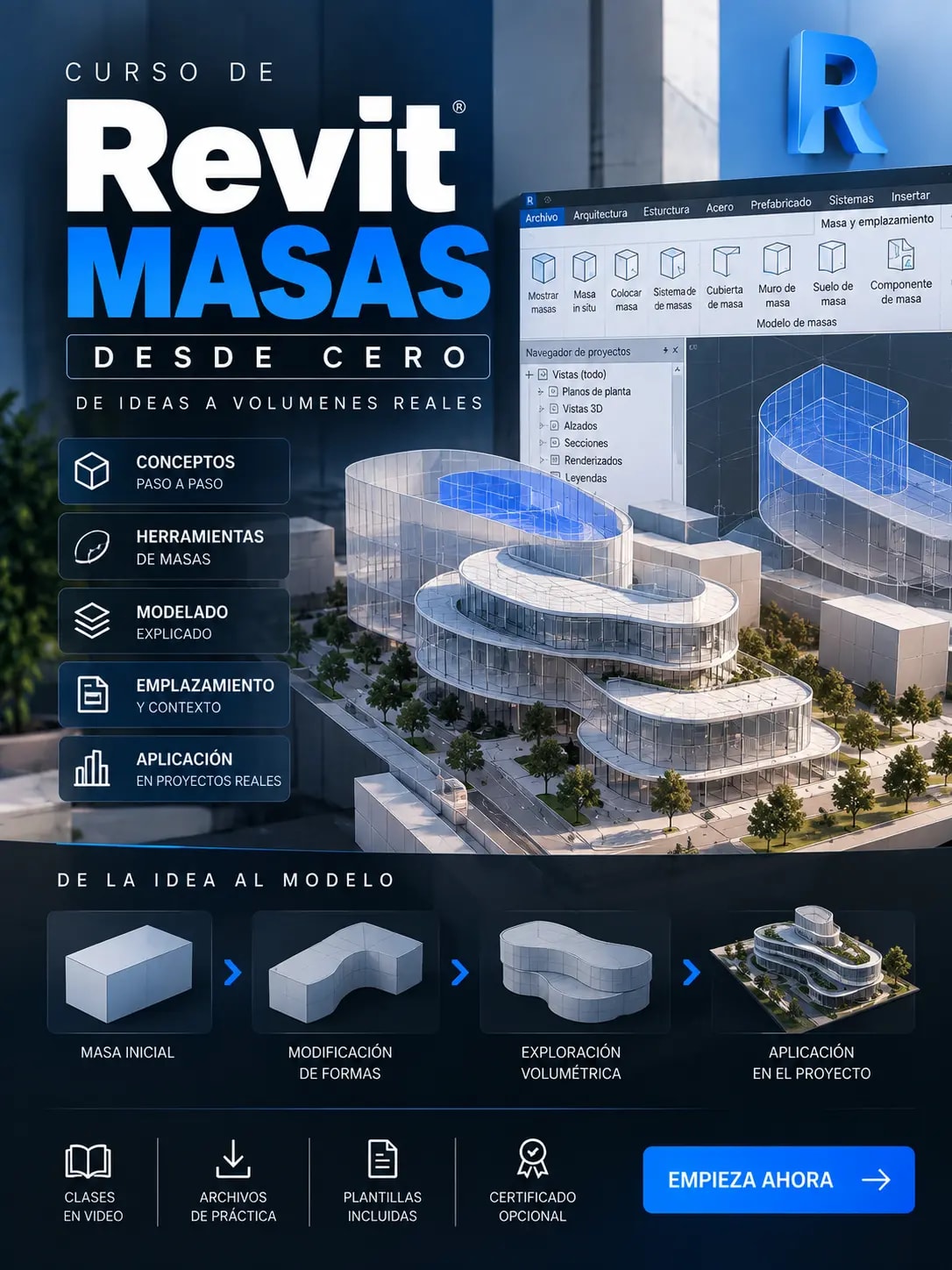 Curso de Revit Masas