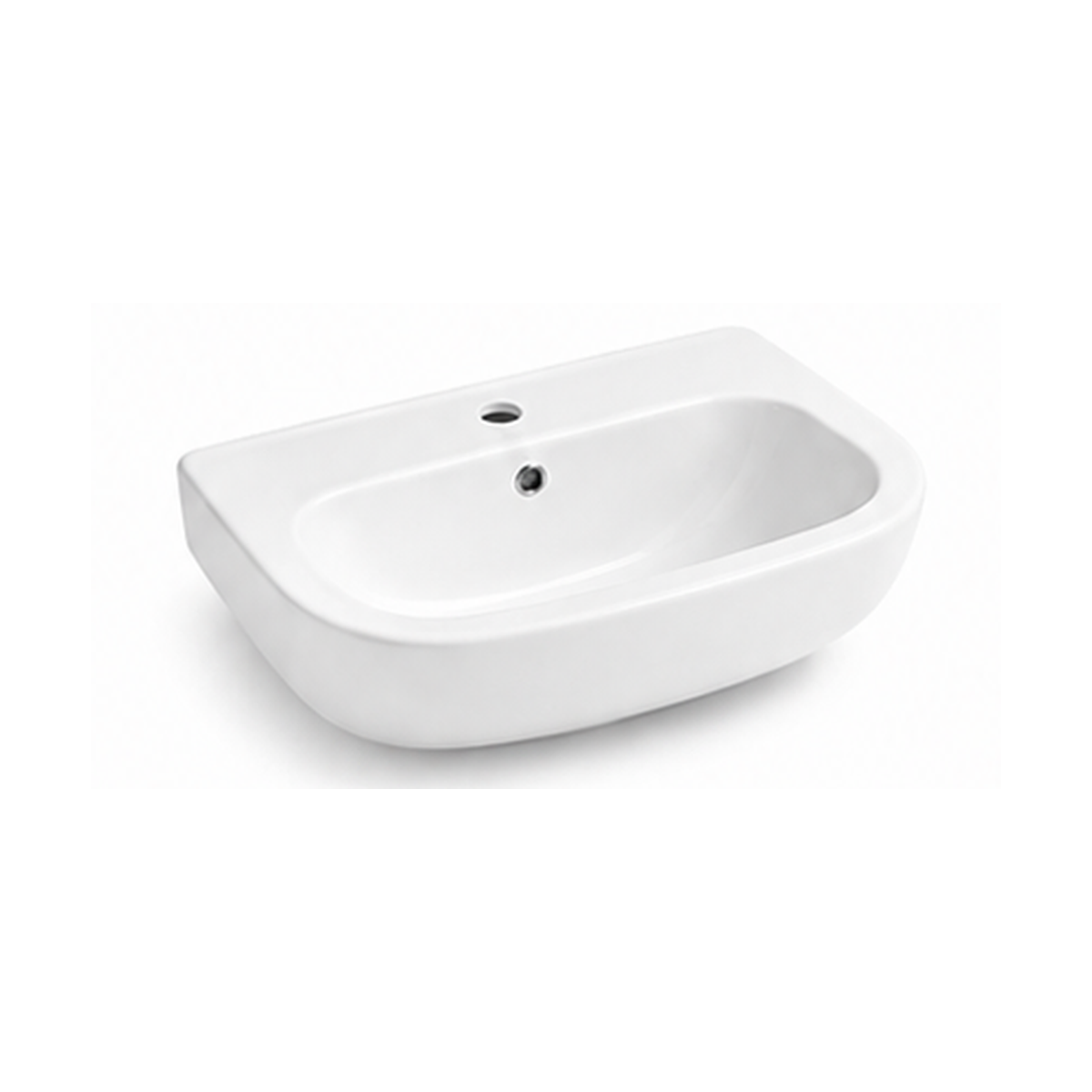 WALL MOUNTED WASH BASIN 60CM(1TH)