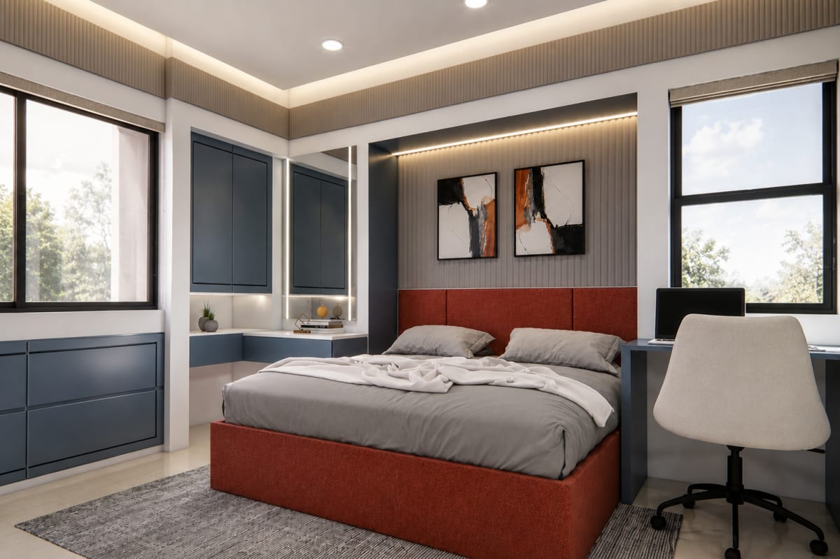 Minimal Refined 3 BHK Apartment
