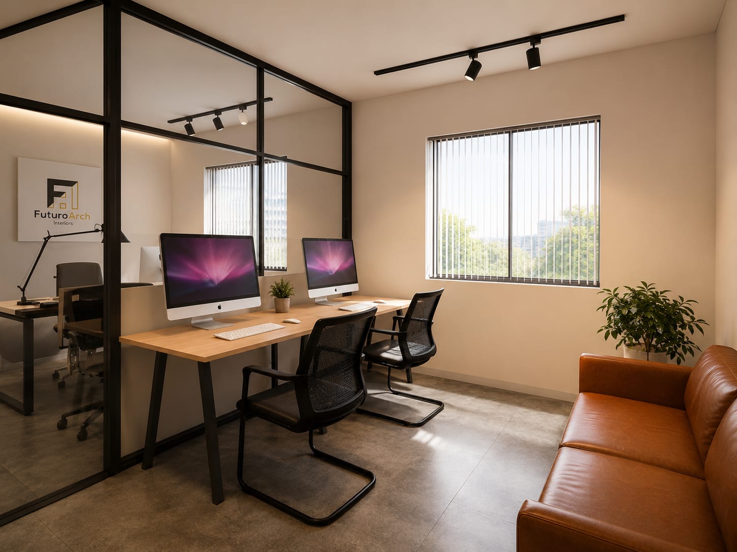Future Arch Events' Office interior design — Photo 2 by AMZ Interiors Pune
