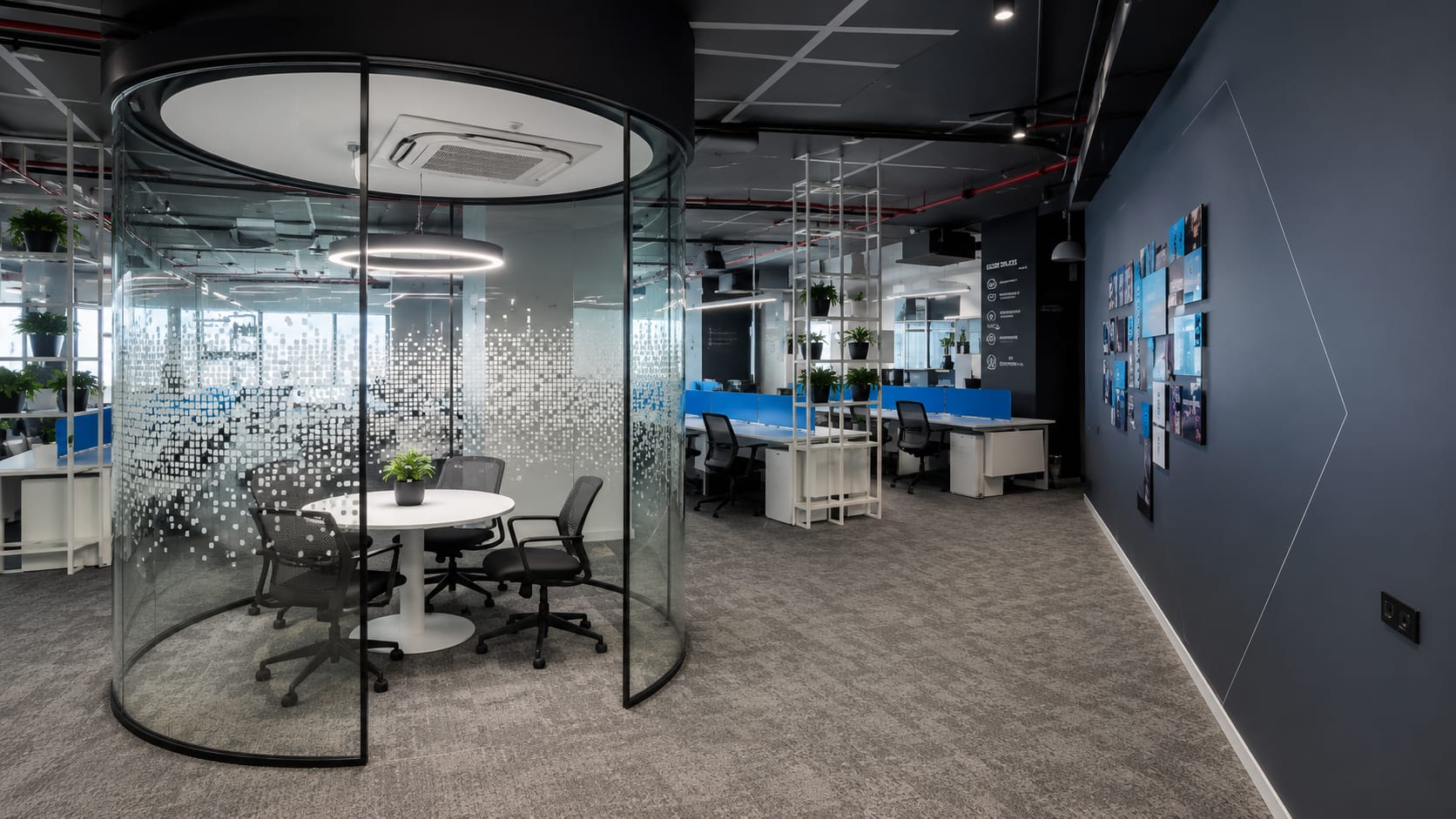 IT Office, Pashan interior design — Photo 9 by AMZ Interiors Pune